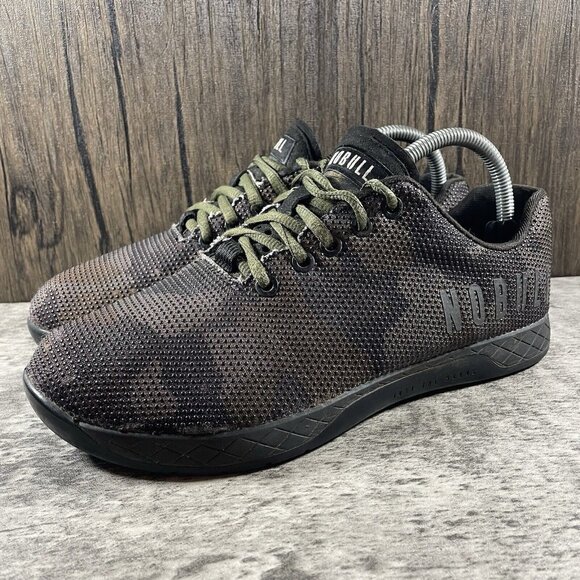 Nobull Trainer Shoes Mens 8 Brown Camo Low Top Lace Up Training Athletic main image 7